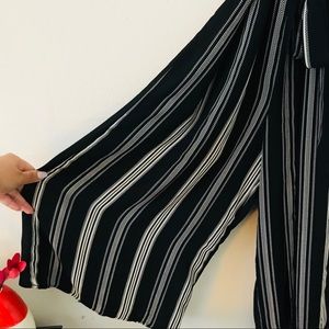 3/4 Length, Wide Leg Jump Suit